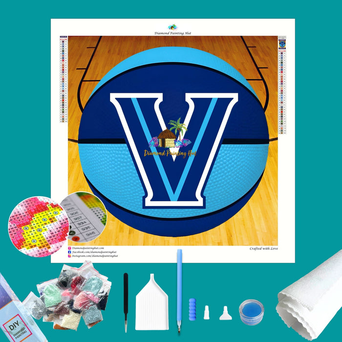 Villanova Basketball Diamond Painting