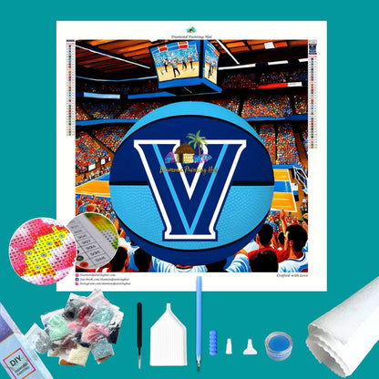 Villanova Basketball Diamond Painting