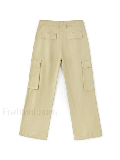 Vintage Pocket Baggy Cargo Jeans