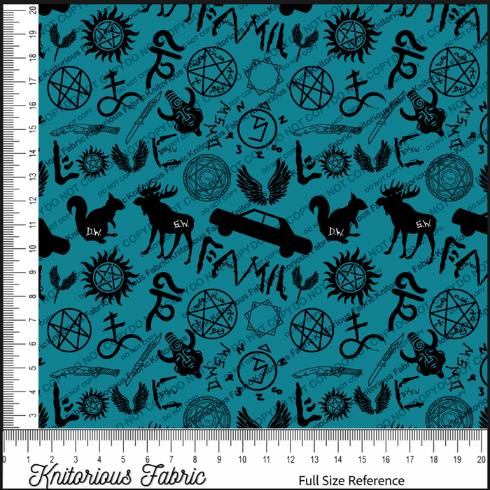 *VINYL Pre-Order*SPN Silhouettes Blue