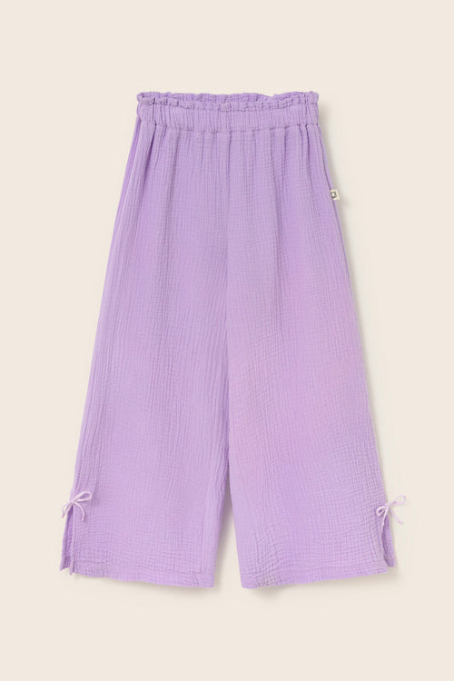 Violet Soft Gauze Pants in Lavender