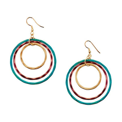 Vitana Cascading Hoops Earrings