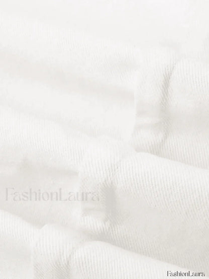 Wavy Side Relaxed Boyfriend Jeans