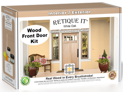 Wood'n Door Smooth Finish Kit - White Oak — box hero