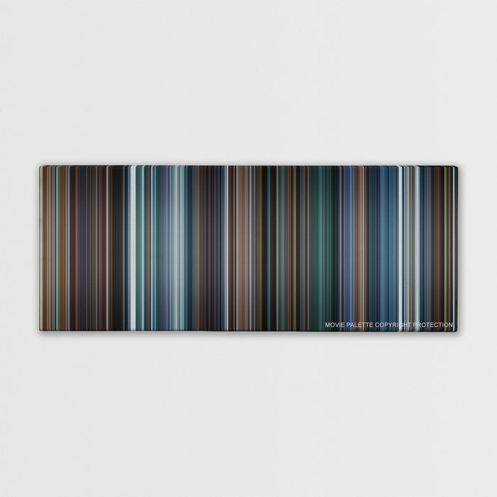 X-Men: The Last Stand color palette canvas print: thousands of thin vertical stripes of color