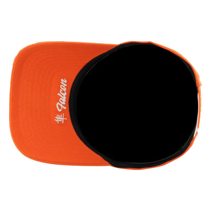 Zephyr Falcon Kanji 3D Orange Hat