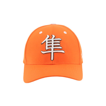 Zephyr Falcon Kanji 3D Orange Hat