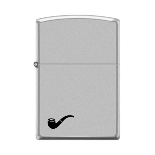 Zippo Lighter - Pipe Lighter Satin Chrome - Lighter USA